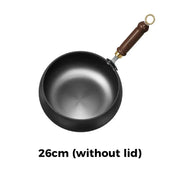 🔥 Pure Iron Wok, Timeless Craft ⚒️