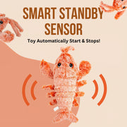 Floppy Lobster Interactive Dog & Cat Toy