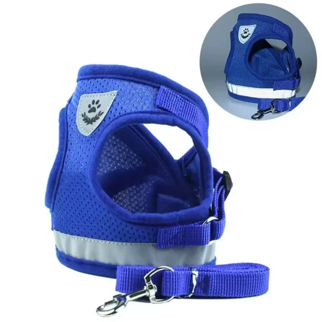 Adjustable Breathable Luminous Purrfect Feline Freedom Harness