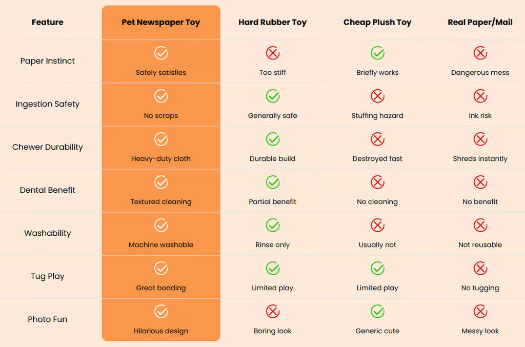 Interactive Pet Newspaper Toy