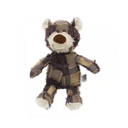 Indestructible Bear Plush Dog Toy